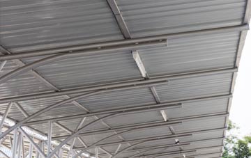 installing The Pludds metal roofing